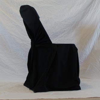 Folding Chair - Black Chair Cover 
