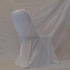 Folding Chair - White Chair Cover 