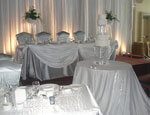 Silver Chair Wraps Roma Hospitality